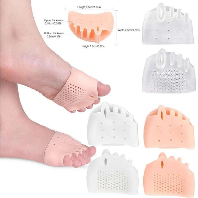 Silicone Gel Orthotic Toe Straightener Separator Hammer Bunion Corrector Relief