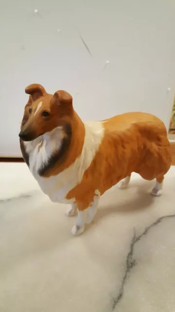 Beswick Collie Dog Figurine  ( Matt) H6" X L8" vgc No Chips Or Cracks