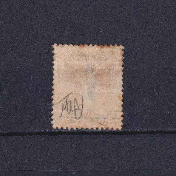 GRENADA 1886, SG# 39 CV £170, 1d on 4d orange, QV, MH 2