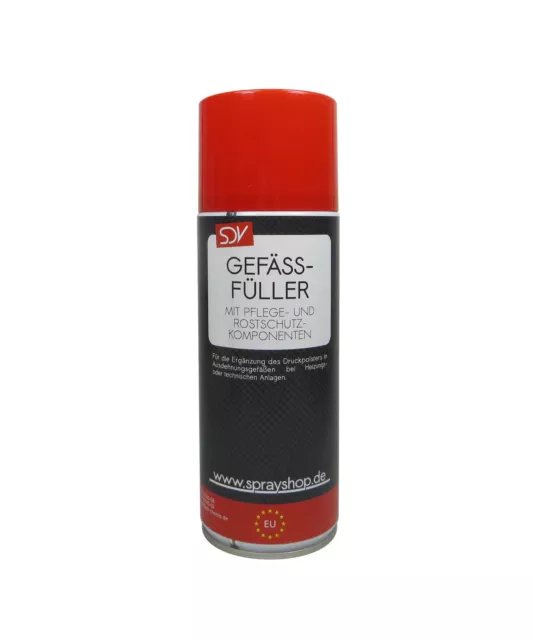 Gefäßfüller 400ml Gefässfüller Spray für Ausdehnungsgefäße