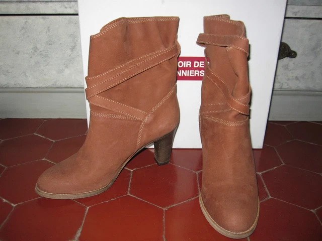 +++ BOTTINES  FARFELU ACCESS COMPTOIR DES COTONNIERS Taille 38 NEUVE