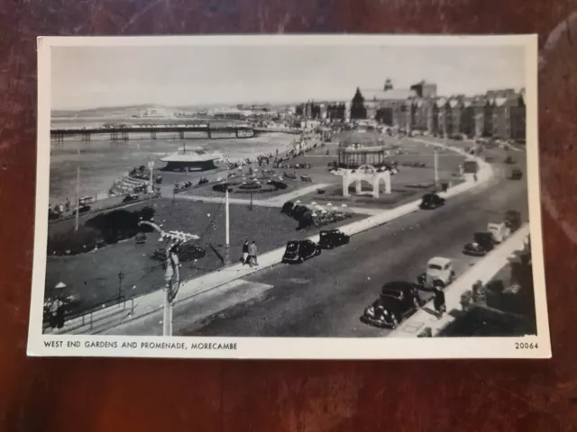 West End Gardens & Promenade, Morecambe. Salmon PC 20064, Unposted.