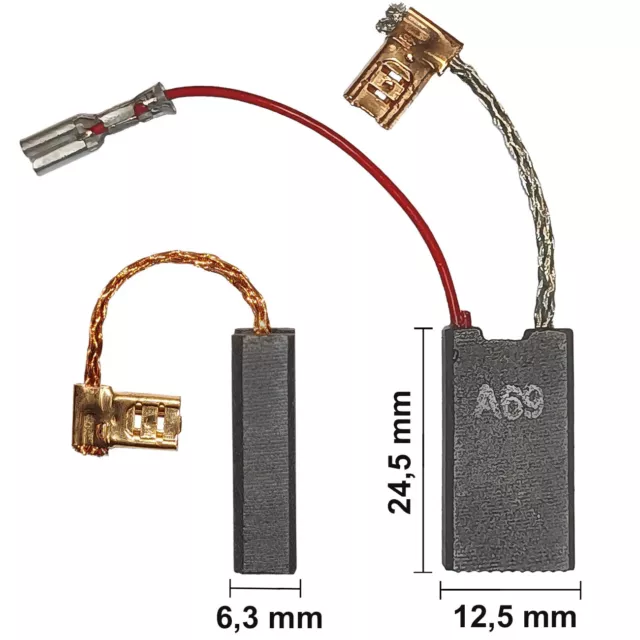 Kohlebürsten Kohlen für Bosch GBH 5-40 DCE Bohrhammer