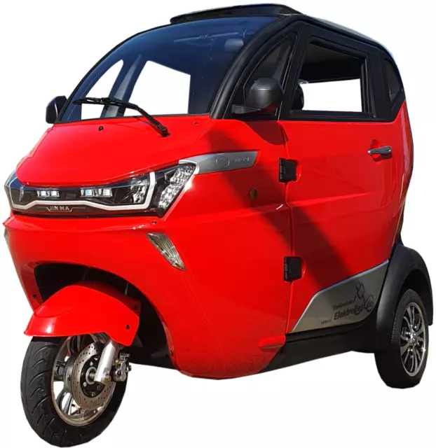 E-Auto Elektromobil Microcar Kabinenroller Mopedauto Elektrokleinwagen Jinma J1