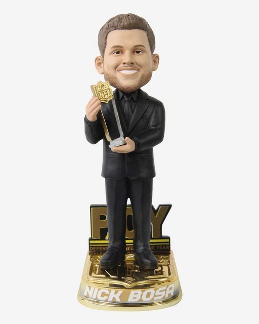 PRESALE Nick Bosa San Francisco 49ers Defensive Player Of The Year Bobblehead