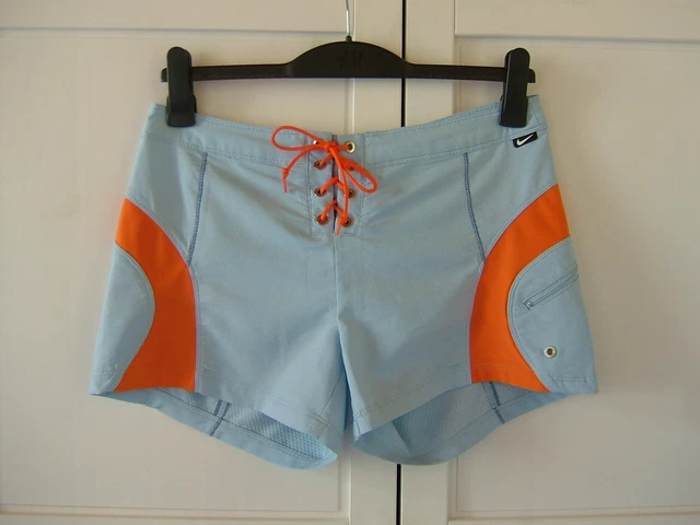 Nike Damen Shorts Sport Nike Sphere Dry Hellblau/Orange Gr. S