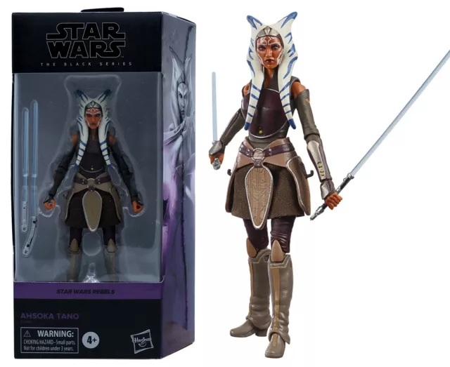 Star Wars Tbs 6 " Ahsoka Tano Rebels 07 Black Series Hasbro E9455 Figurine