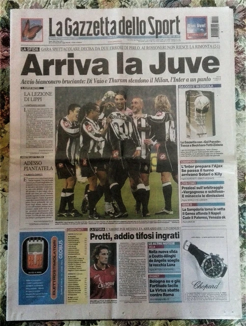 GAZZETTA DELLO SPORT Du 30 Novembre 1992 - Une édition Historique : Juventus-Milan 0-1, Inter, Naples, Foggia