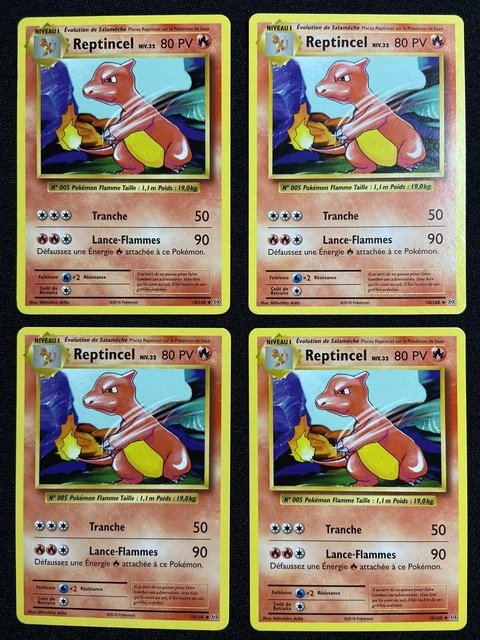 Pokemon Tomy - Reptincel / Charmeleon 2008 - Retro Japan
