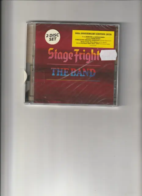 THE BAND-"Stage Fright" Aust. 2CD 50th Anniversary edition (new-sealed)