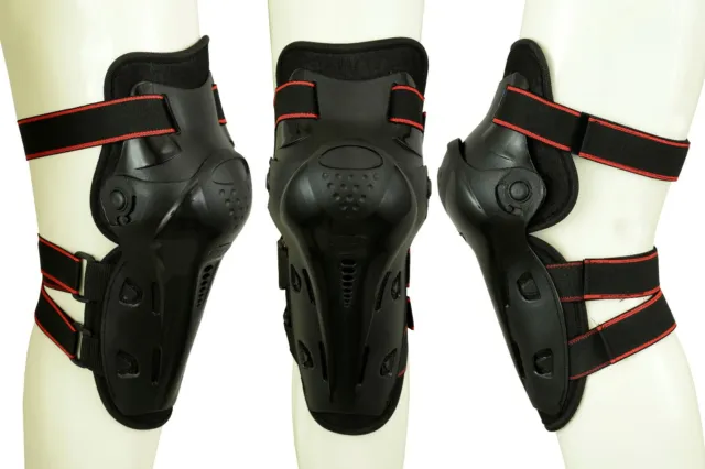MX Motorrad Motocross klappbar Knieschützer Schutz Ausrüstung Karosseriepanzerung