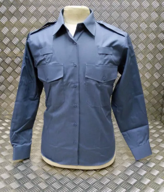Genuine British Shirt Working Dress Blue / Grey Man's / Woman's Churchill - NEW
