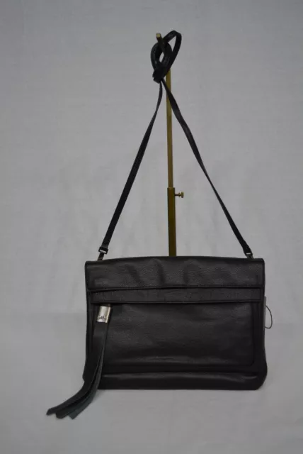 NWT Kooba Julia Black Leather Crossbody/Shoulder Bag. Can Be Carried As A Clutch 2