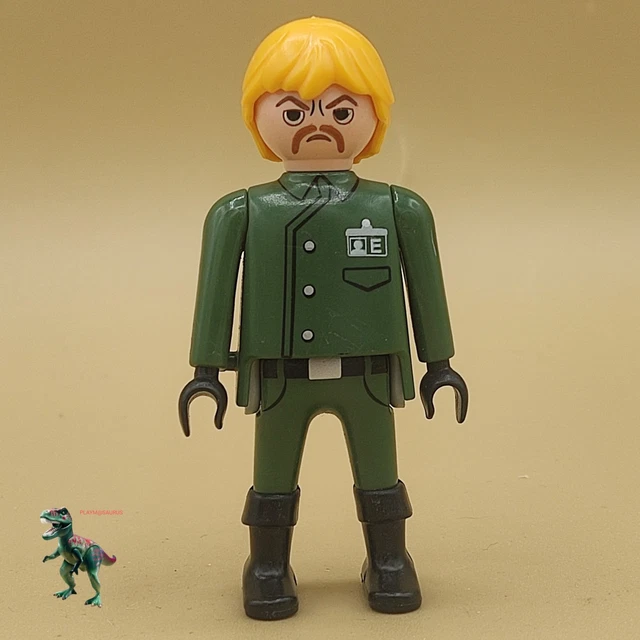 PLAYMOBIL FIGURA HOMBRE-SOLDADO ruso-agente KGB-espia-policia