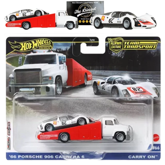 Voiture Miniature Porsche RWB 930 - Échelle 1:64, Couleur Chrome Gris Armé, Neuf