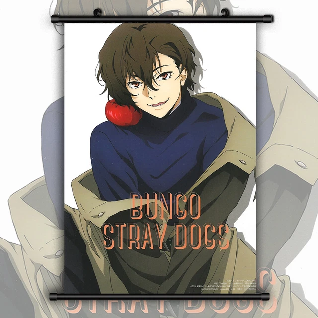 Zhongkaihua Bungo Stray Dogs Dazai Osamu Action Figure Anime Statue PVC Modello Figurine Collezione 2pcs Set Bungo Stray Dogs Figure Dazai Desktop Decorazioni