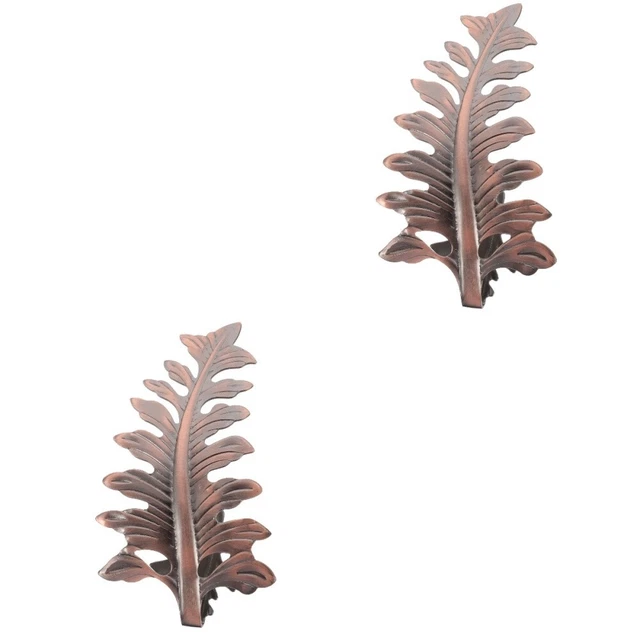 Window Shades Home Curtain Tiebacks Rope Leaf Hook Curtain Hook