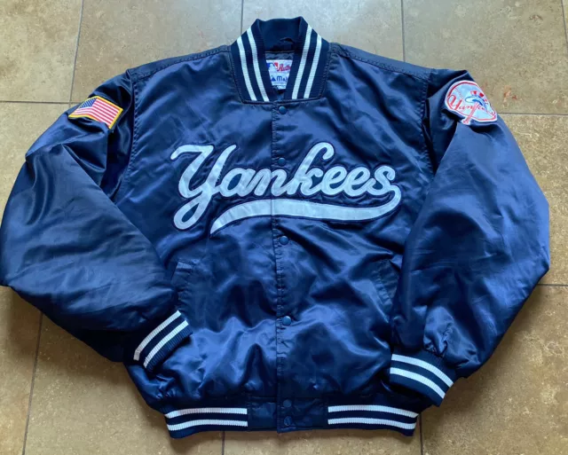 GIACCA DA BASEBALL New York Yankees Majestic autentica foderata in