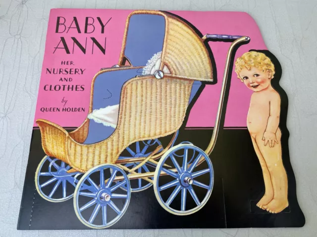 Queen Holden Baby Ann & Her Nursery Clothes Paper Doll New 1985