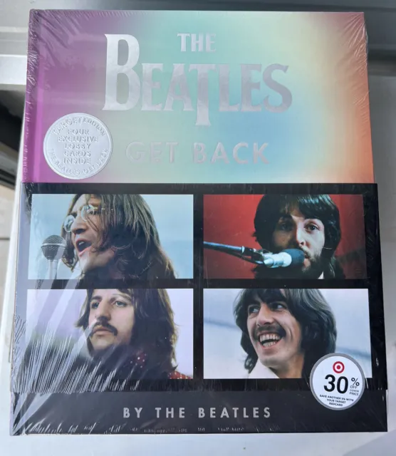 THE BEATLES GET Back Exclusive Edition Hardcover Book with Lobby Cards ...