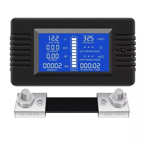 ECP Battery Monitor Ideal for Lithium Battery installs