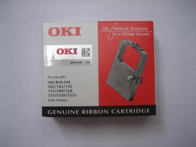 OKI Original Neuf + Emballage D'Origine Ruban pour Microline ML 182 183 320