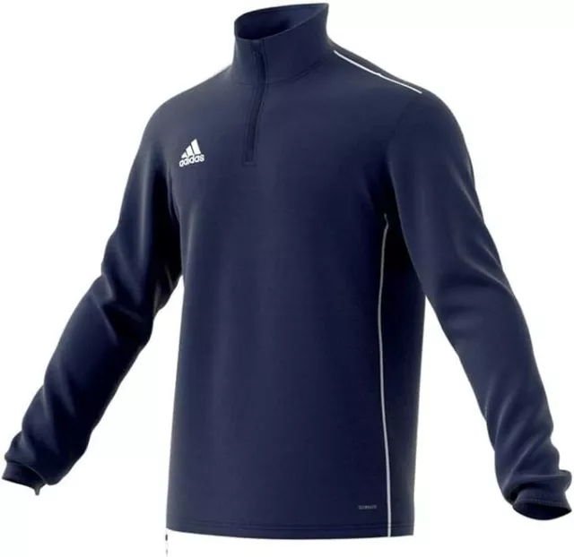 adidas Core 18 1/4 Zip Midlayer Training Top CV3997 Dark Blue - Free P&P