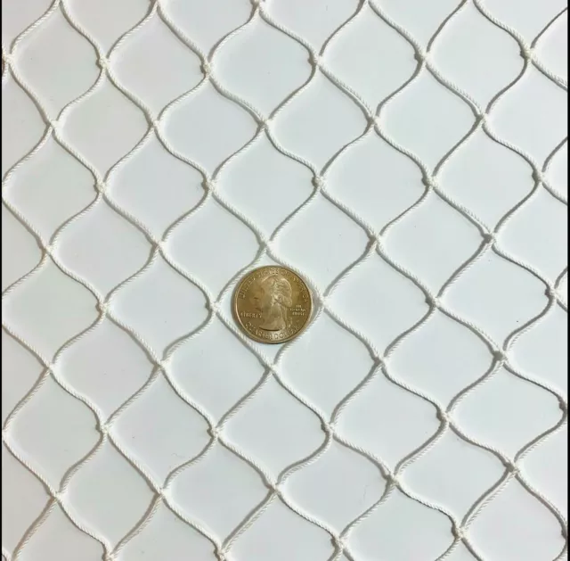 100 ' x 25 ' GOLF Fishing Net  Cage Backstop Baseball Sports  NYLON La crosse