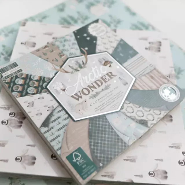 First Edition 6x6" Christmas Paper Pad - Arctic Wonder