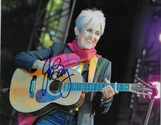 Joan Baez Signed Autograph 8x10 Photo reprint