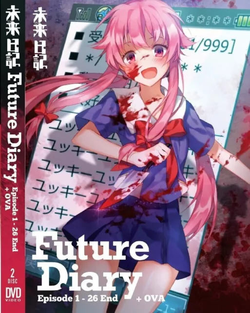 ANIME DVD FUTURE Diary aka Mirai Nikki Vol.1 26 End OVA Complete ENGLISH DUB 36.29 PicClick AU