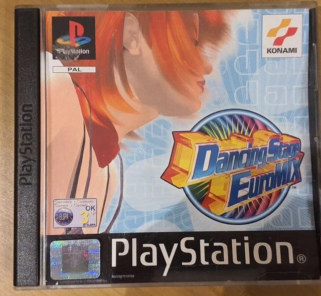 DANCING STAGE EUROMIX Playstation 1 Ps1 Complete Game £2.75 PicClick UK