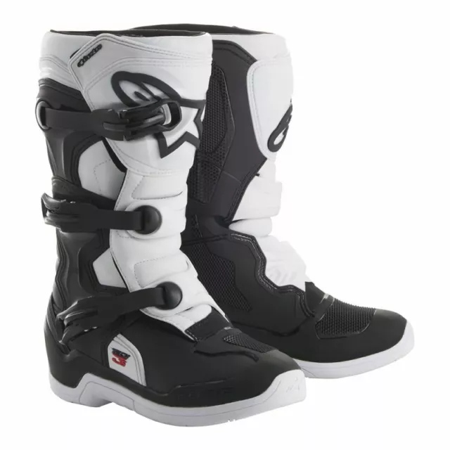 Alpinestars Enfants Technologie 3 3S Jeunesse Bottes de Motocross Cross MX Quad