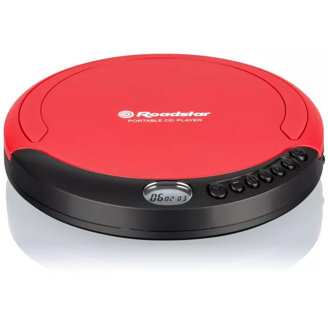 Discman Reproductor de CD, CDA,CD-R, CD-RW, Portátil con Auriculares Incluidos