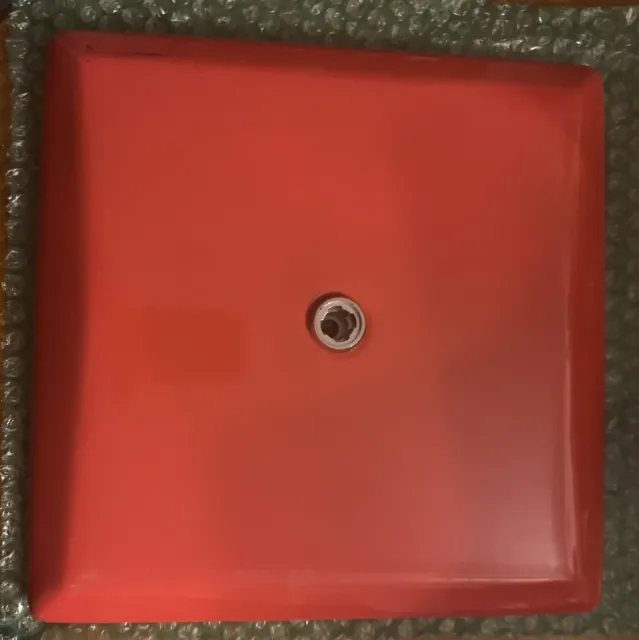 10" Red Top Lid W/Lock Barrel for Northwestern Super 80