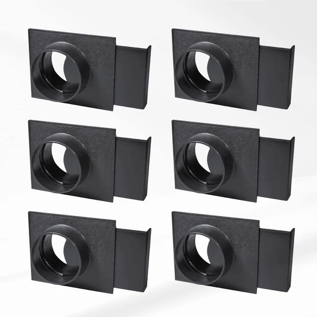 70108-P6 4 Inch Blast Gate for Dust Collector Dust Collection Fittings - 6PK
