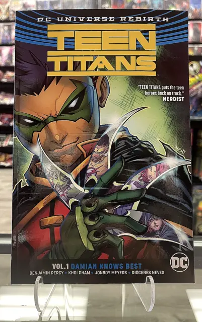 DC Comics Teen Titans (Rebirth) Vol.1 Damian Knows Best Trade Paperback 2017