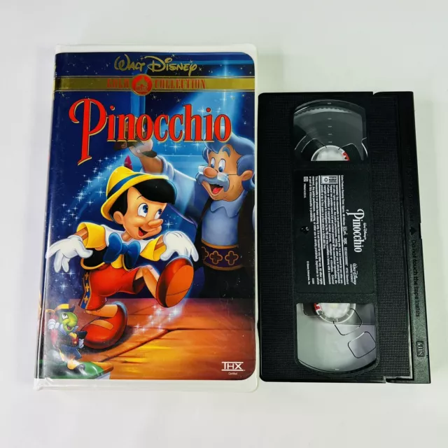 Pinocchio (VHS, 1999, Clamshell, Gold Collection)