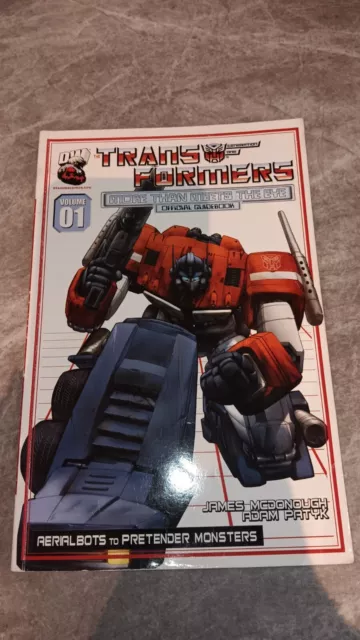 Transformers More than meets the eye Official Guidebook Volume 1 Dreamwave