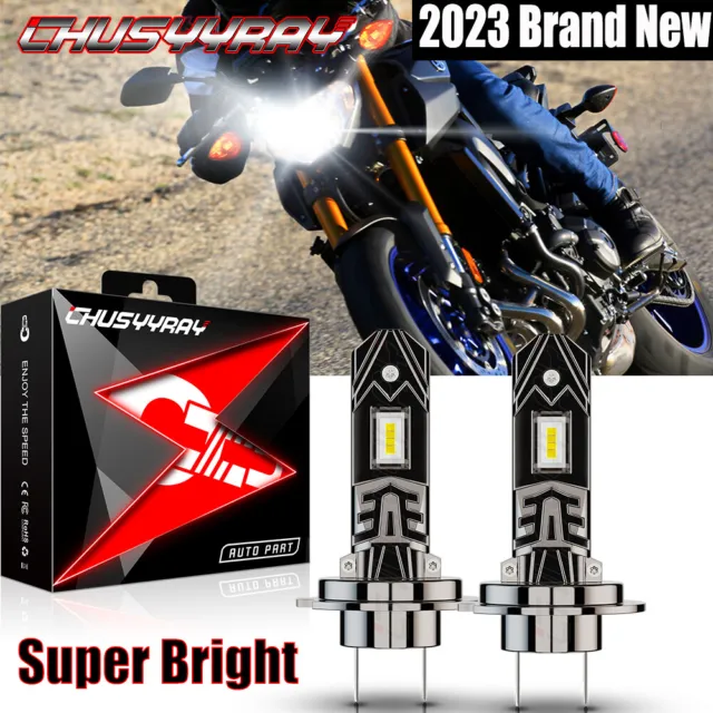 H7 For Honda CBR1000RR CBR1100XX CBR600RR LED Headlight Conversion Bulb Kit