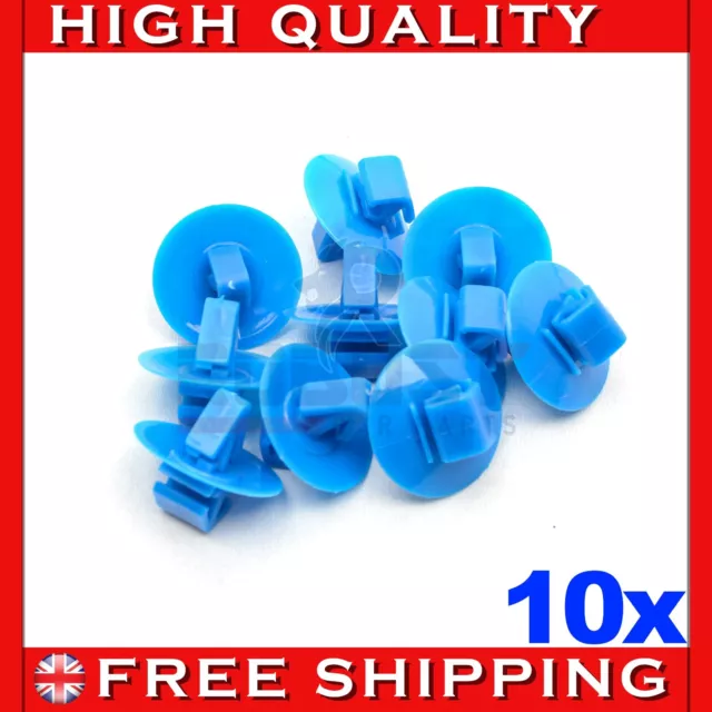 10X Side Lower Moulding Protection Door Clips For Renault Trafic 7703077422