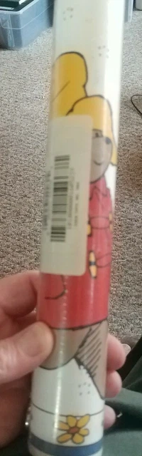 Paddington Bear Wallpaper Border 5 Yds 1992 Imperial Eden Toys Nursery new