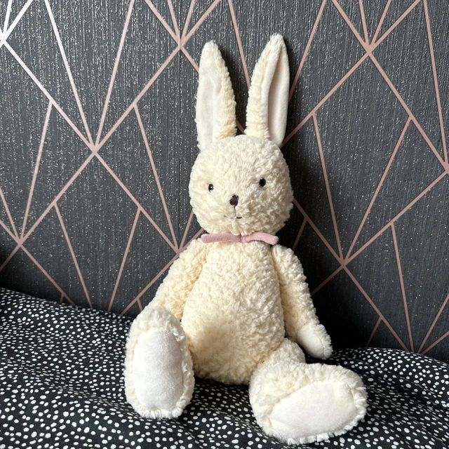 JELLYCAT AMBALIE BUNNY Rabbit Soft Toy Blankie Comforter 24cm £25.00