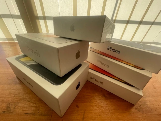 Boîte Vide IPhone Apple - Blanc - Pour Collection Ou Rangement