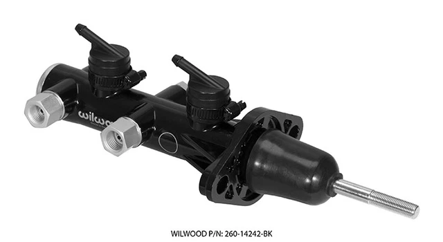 Wilwood Brakes     Wilwood 260 14242 Bk Tandem M/C Remote Mnt15/16In Bore Black,