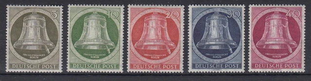 Berlin 82-86 Freiheitsglocke Schöneberger Rathaus kompl. Satz postfrisch