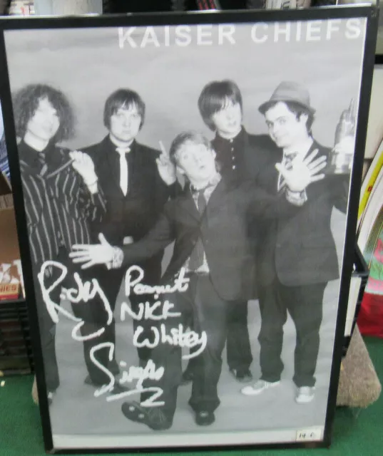 Kaiser Chiefs Poster Rare New Never Opened Early 20000'S