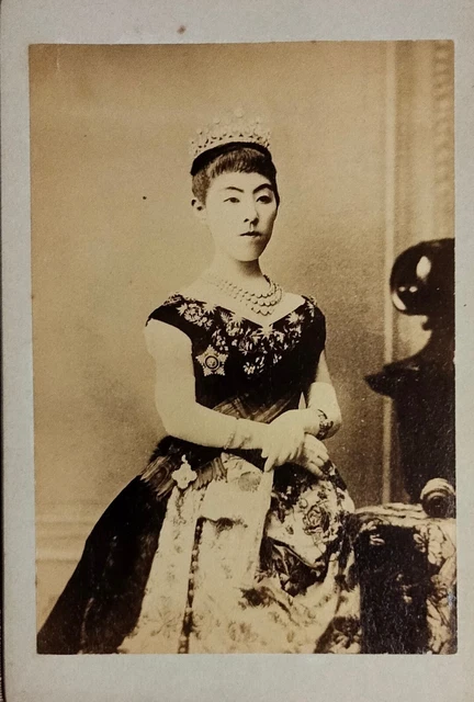 Foto Japan Imperatrice e Principe ereditario 1899