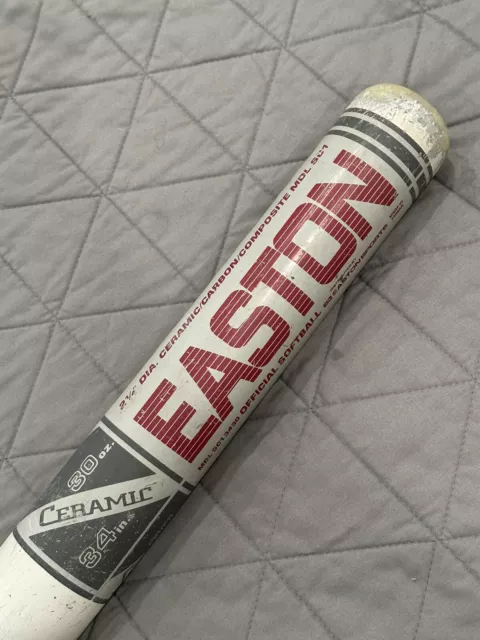 EASTON Ceramic/Carbon/Composite SC1 34/30 Softball Bat