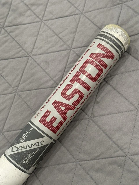 EASTON Ceramic/Carbon/Composite SC1 34/30 Softball Bat